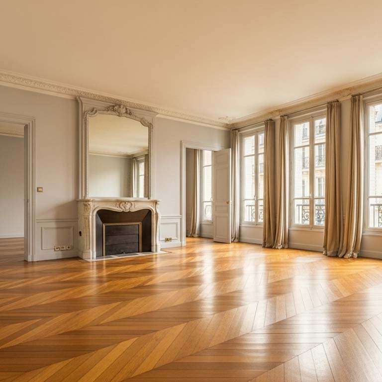 Appartement classique rénové à Versailles par CHC Habitat