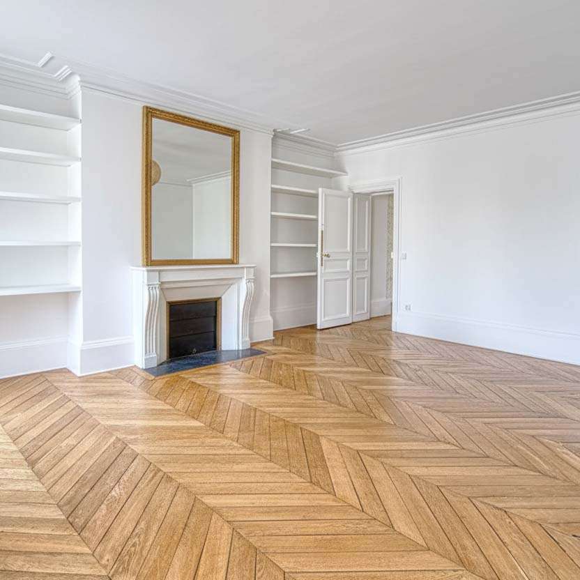 Appartement en fin de rénovation au Vésinet par CHC Habitat