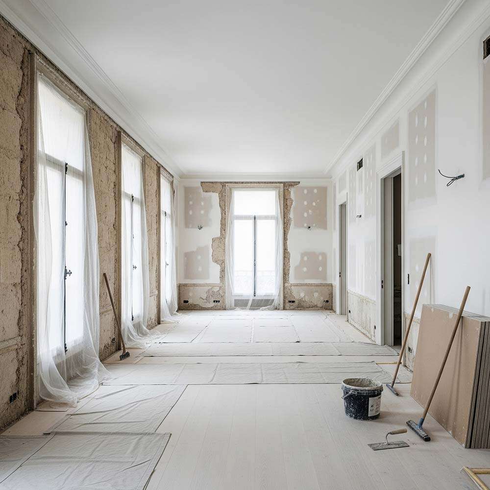 Appartement au Chesnay-Rocquencourt en cour de rénovation