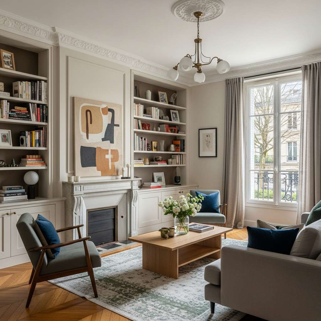 Entreprise CHC Habitat réalise une rénovation d'appartement à Versailles