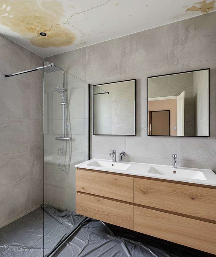 Peinture après sinistre dégat des eaux à Viroflay par CHC Habitat